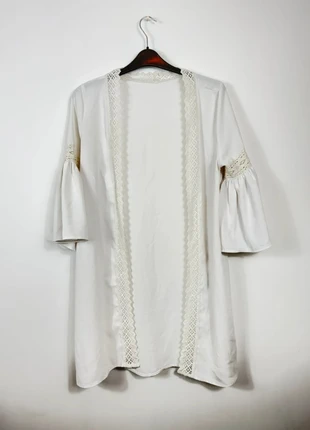 Veste longue Shein blanche M, marca: Shein, estado: Muy bueno, tamaño: M / 38 / 10, 2,00 €, 2,80 € Protección al comprador incluida
