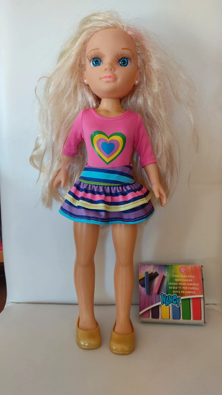 Nancy Un dia haciendo mechas