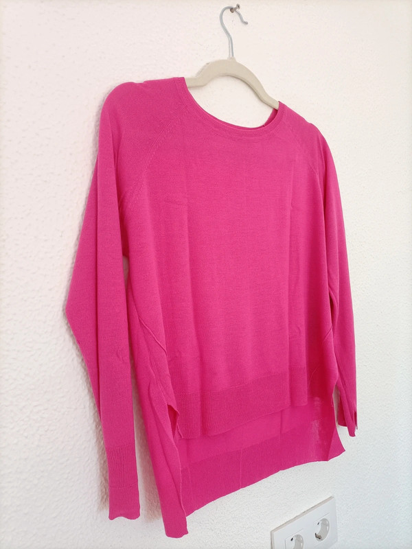 Sudadera tejida rosa de Zara 2