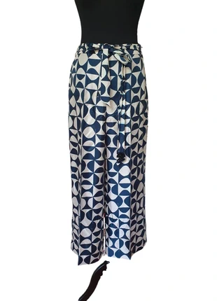 Pantalon large en soie s max mara, marque: S Max Mara, état: Neuf sans étiquette, taille: S / 36 / 8, 170,00 €, 179,20 € Protection acheteurs incluse