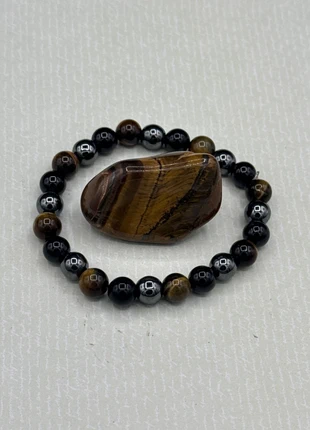 Bracelet triple protection + Pierre (ref46), marca: frael, estado: Novo sem etiquetas, €14.50, €15.93 inclui Proteção do Comprador Pro