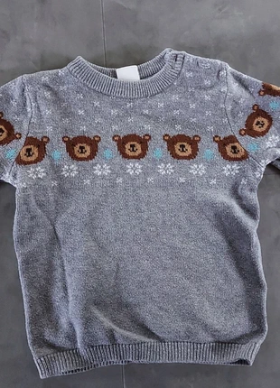 Baby Pullover/Jacquardpullover von H&M, Gr. 80, marque: H&M, état: Très bon état, taille: 12-18 mois / 80 cm, 4,00 €, 4,90 € Protection acheteurs incluse