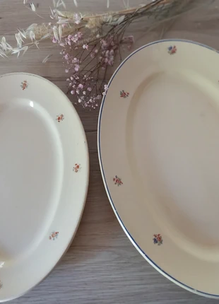 Plats de service demi porcelaine Badonviller, brand: Badonviller, condition: Good, €25.00, €26.95 includes Buyer Protection Pro