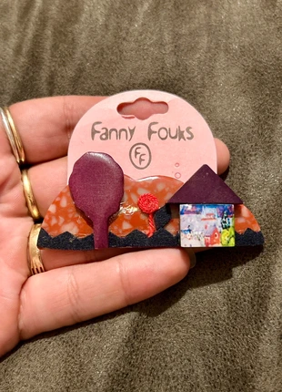 Broche paysage Fanny Fouks, merk: CHIC, staat: Heel goed, € 23,95, € 25,85 inclusief Kopersbescherming Pro