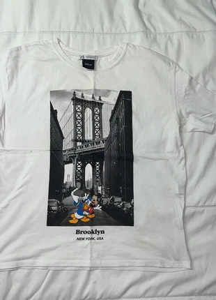 T-shirt avec motif , brand: Zara, condition: Good, size: M, €7.00, €8.05 includes Buyer Protection