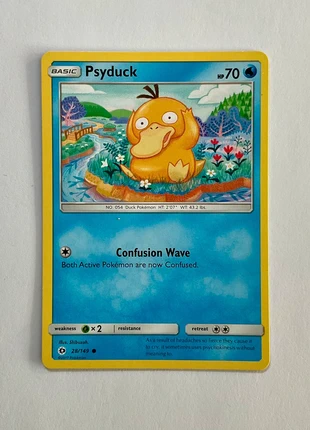 Psyduck - SUM 28/149 - Sun & Moon - eng - Shibuzoh, merk: Pokémon, staat: Heel goed, € 1,85, € 2,64 inclusief Kopersbescherming
