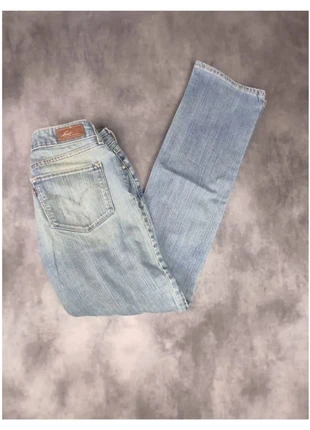 levis bold curve 28 straight leg jean bleu clair taille w28 eu 36 “147”, marke: Levi's, zustand: Sehr gut, größe: S / 36 / 8, 14,00 €, 15,40 € beinhaltet Vinted-Käuferschutz Pro