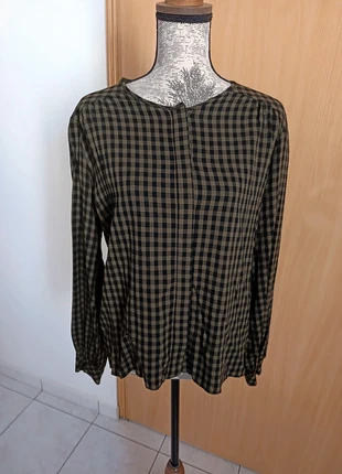 Blouse Creeks kakie T 44, marca: Creeks, estado: Muy bueno, tamaño: XXL / 44 / 16, 10,00 €, 11,20 € Protección al comprador incluida