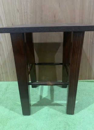 Banquinho Vintage em Madeira – Rústico, Artesanal e Cheio de Charme, brand: Local, condizioni: Buone, €6.00, €7.00 include la Protezione acquisti