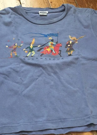 T shirt chevaliers, brand: Alma Mater, condizioni: Buone, taglia: 8 anni / 128 cm, €1.00, €1.75 include la Protezione acquisti