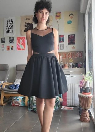 Robe de soirée noire, marque: Brigitte Bardot, état: Très bon état, taille: M / 38 / 10, 4,00 €, 4,90 € Protection acheteurs incluse