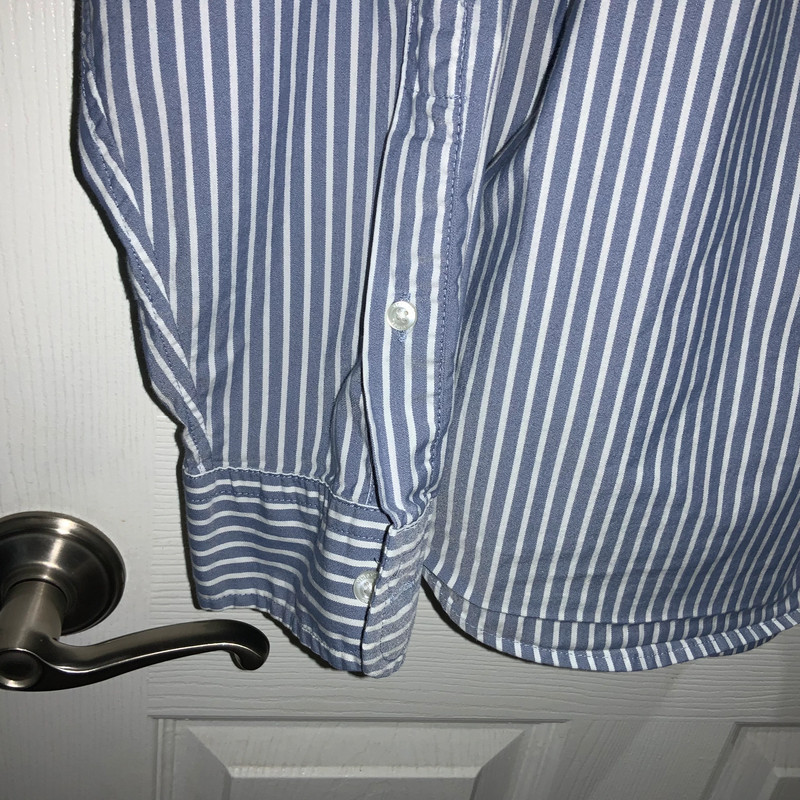 Vineyard Vines On The Go Performance button down shirt Sz XL striped long sleeve 2