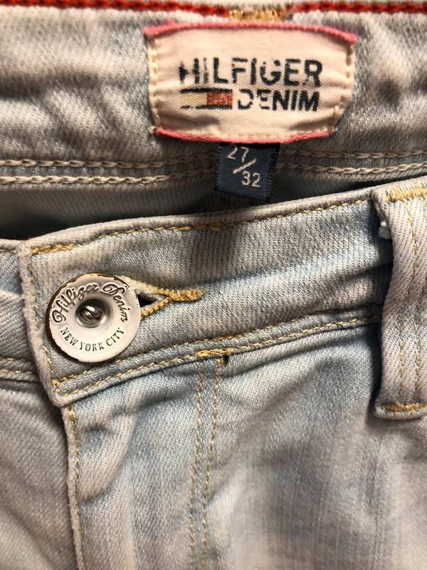 Tommy Hilfiger Denim - Jeans | Natalie 7/8 Blau | 27 L 32 | Destructed Stretch - Vinted