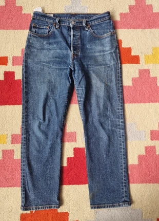 Vintage Levi's 501 Jeans Denim Straight Leg Red Tab  - W30 L25 - Blue, brand: Levi's, condition: Good, size: W30, £15.00, £16.45 includes Buyer Protection Pro