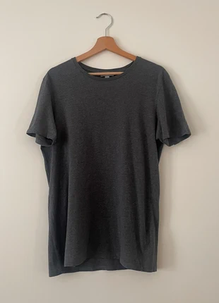 T-shirt COS en coton gris chiné, marque: COS, état: Très bon état, taille: M, 14,00 €, 15,40 € Protection acheteurs incluse