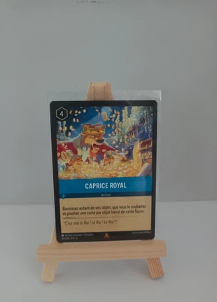 Disney Lorcana - Caprice Royal - 161/204 - FR 5 - Rare, marke: Ravensburger, zustand: Wie neu, 1,00 €, 1,75 € inklusive Vinted-Käuferschutz