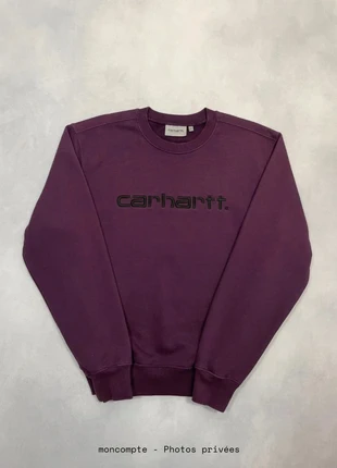 Sweat Carhartt wip Violet Loose fit Crew Neck Taille XS #693, marke: Carhartt, zustand: Sehr gut, größe: XS, 49,00 €, 52,15 € inklusive Vinted-Käuferschutz