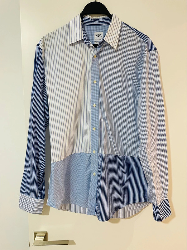 Camisa discount patchwork zara