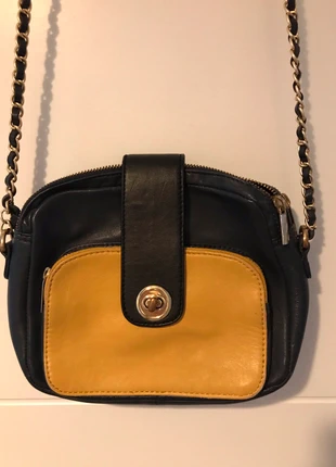Petit sac bandoulière en cuir , brand: Mademoiselle R, condition: Very good, €5.00, €5.95 includes Buyer Protection