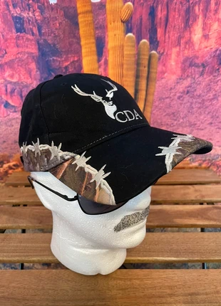 CDA Hunting Cap – Black/Barbed Wire Camo – Adjustable – One Size, marque: Realtree, état: Très bon état, taille: Taille unique, 24,00 €, 25,90 € Protection acheteurs incluse