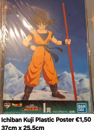 Ichiban Kuji Plastic Poster Dragon Ball, merk: Ichiban Kuji, staat: Goed, maat: Universeel, € 1,50, € 2,28 inclusief Kopersbescherming