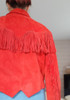veste vintage daim rouge 6