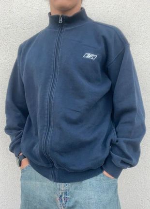 Gilet Reebok Marine Brodé S, marque: Reebok, état: Très bon état, taille: S, 25,00 €, 26,95 € Protection acheteurs incluse