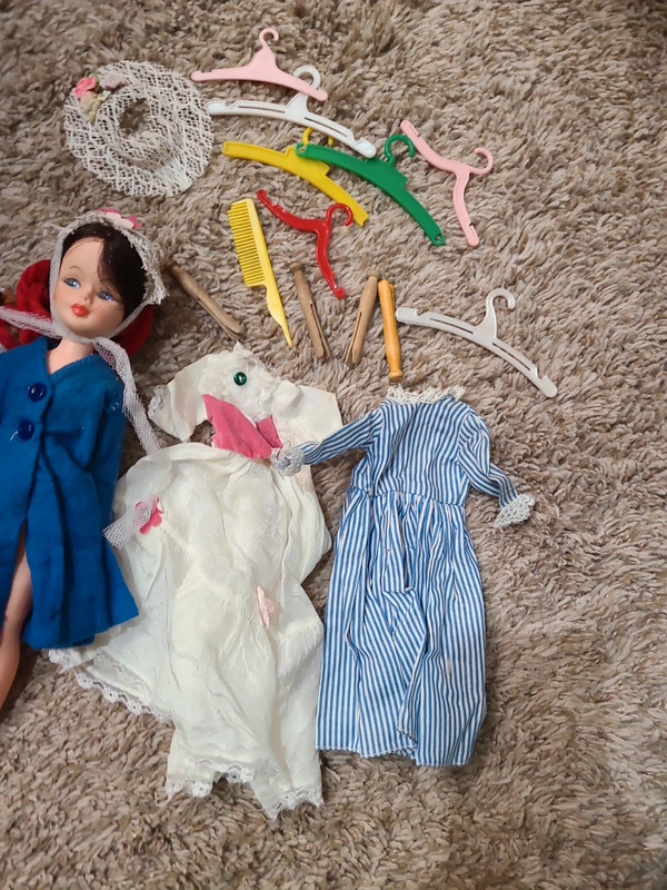 Mary poppins 50s/60s doll with original accessories 3