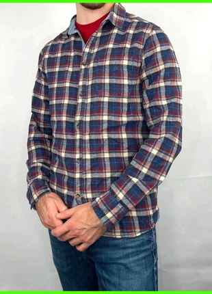 Chemise à carreaux 100% coton bleu rouge Creeks homme - M, marque: Creeks, état: Très bon état, taille: M, 3,00 €, 3,85 € Protection acheteurs incluse