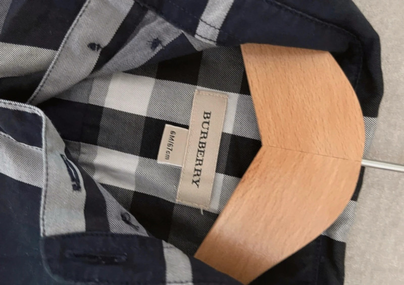 Burberry Baby shirt sleeved nieuw Blouse. Maat 62. Vinted