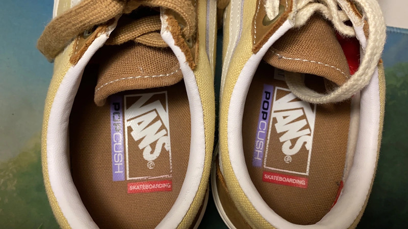 Vans beige et clearance marron