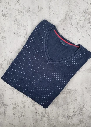 Pull Tommy Hilfiger bleu marine à pois blancs – Taille XS Femme (mesures en photos), marque: Tommy Hilfiger, état: Très bon état, taille: XS / 34 / 6, 20,00 €, 21,70 € Protection acheteurs (Pro) incluse
