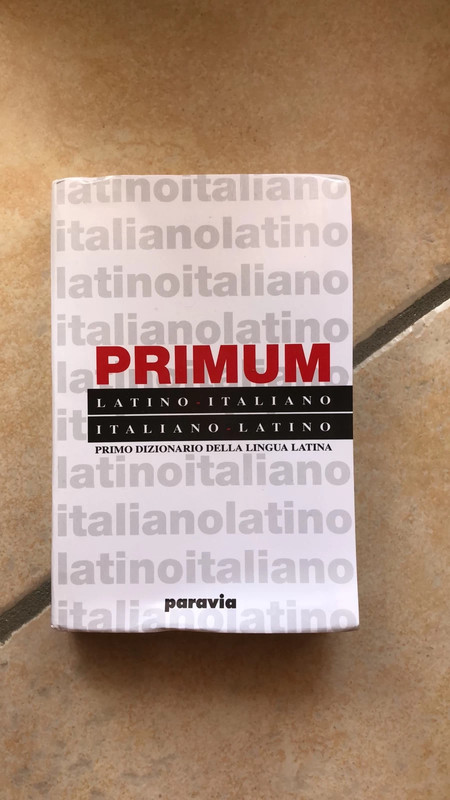 Primum - dizionario latino