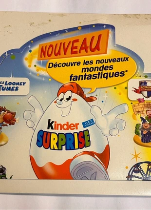 Kinder Surprise - Présentoir boulangerie - MTS, Looney Tunes, RdR et Petit frisson, brand: Kinder, condition: Good, size: One size, €2.00, €2.80 includes Buyer Protection