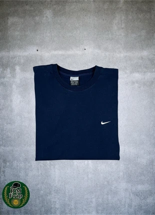 T shirt à manches courtes nike bleu logo brodé blanc taille L vintage y2k, merk: Nike, staat: Heel goed, maat: L, € 14,00, € 15,40 inclusief Kopersbescherming