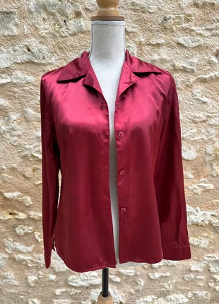 Chemise en soie, marque: new coordinates, état: Bon état, taille: L / 40 / 12, 5,00 €, 5,95 € Protection acheteurs incluse