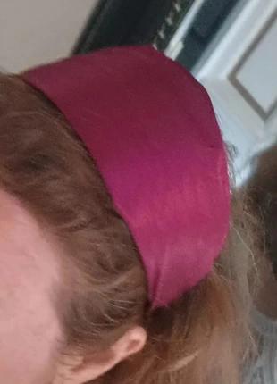 🎁 idée cadeau 🎁 Bandeau cheveux neuf fait main , dans un tissu  fuschia luisant, merk: Fait Main, staat: Nieuw zonder prijskaartje, maat: Universele maat, € 5,00, € 5,95 inclusief Kopersbescherming