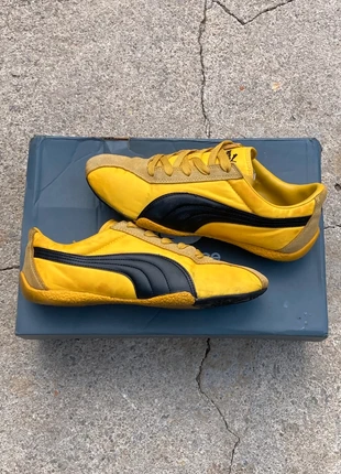 Vintage Puma Speedcat “Kill Bill Yellow”, merk: Puma, staat: Heel goed, maat: 40, € 42,00, € 44,80 inclusief Kopersbescherming