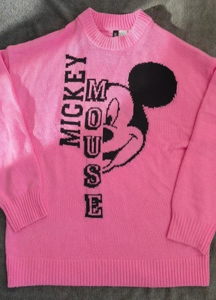 Pull rose Mickey Mouse H&M – XS / 34 – Disney – hiver chaud, brand: H&M, condizioni: Ottime, taglia: XS / IT 38 / EU 34, €4.00, €4.90 include la Protezione acquisti