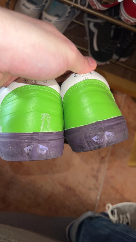 Buzz lightyear clearance vans on foot