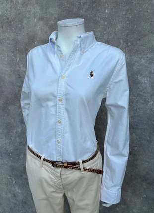 Chemise Ralph Lauren Blanche - Cavalier Premium - Taille S, brand: Ralph Lauren, condizioni: Ottime, taglia: S / IT 40 / EU 36, €54.90, €58.35 include la Protezione acquisti