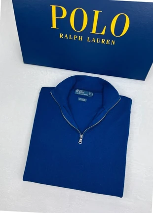 Pull half zip col camionneur Ralph Lauren bleu L homme old money, marca: Ralph Lauren, estado: Muy bueno, tamaño: L, 43,00 €, 45,85 € Protección al comprador Pro incluida