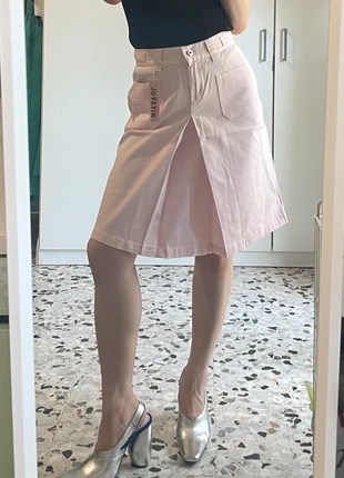 Babypink midi skirt with front pocket, zustand: Neu, mit Etikett, größe: S / 36 / 8, 11,00 €, 12,25 € inklusive Vinted-Käuferschutz