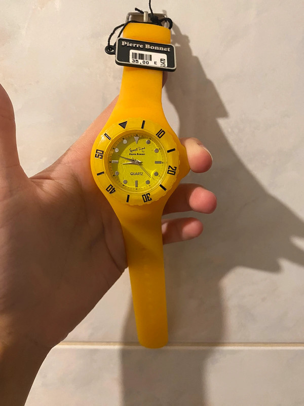 Orologio giallo sales