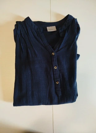 Camicia cotoneblu veromoda, marca: Vero Moda, estado: Muy bueno, tamaño: M / 38 / 10, 3,00 €, 3,85 € Protección al comprador incluida