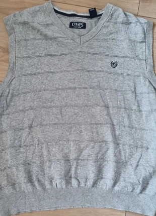 Chaps grijze mouwloze trui heren XXL, merk: CHAPS, staat: Heel goed, maat: XXL, € 12,50, € 13,83 inclusief Kopersbescherming