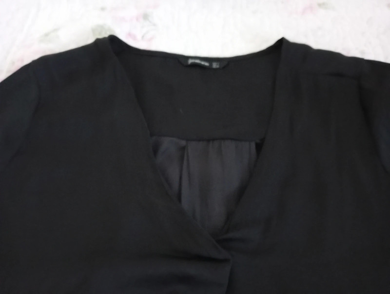 Blusa preta Stradivarius 2