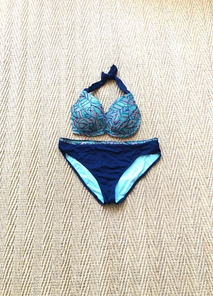 Olaian - maillot de bain bleuté (T. 40), brand: Olaian, condition: Very good, size: L / 40 / 12, €5.00, €5.95 includes Buyer Protection