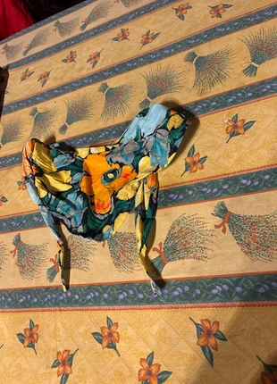 Bandana fleuri vintage, brand: Vintage, condition: Good, €4.00, €4.90 includes Buyer Protection