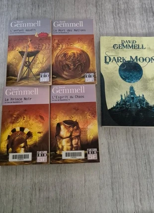 Lot David Gemmell Dark Moon + Le Lion de Macédoine tomes 1 à 4 Fantasy Folio SF rare, état: Bon état, 24,90 €, 26,85 € Protection acheteurs incluse